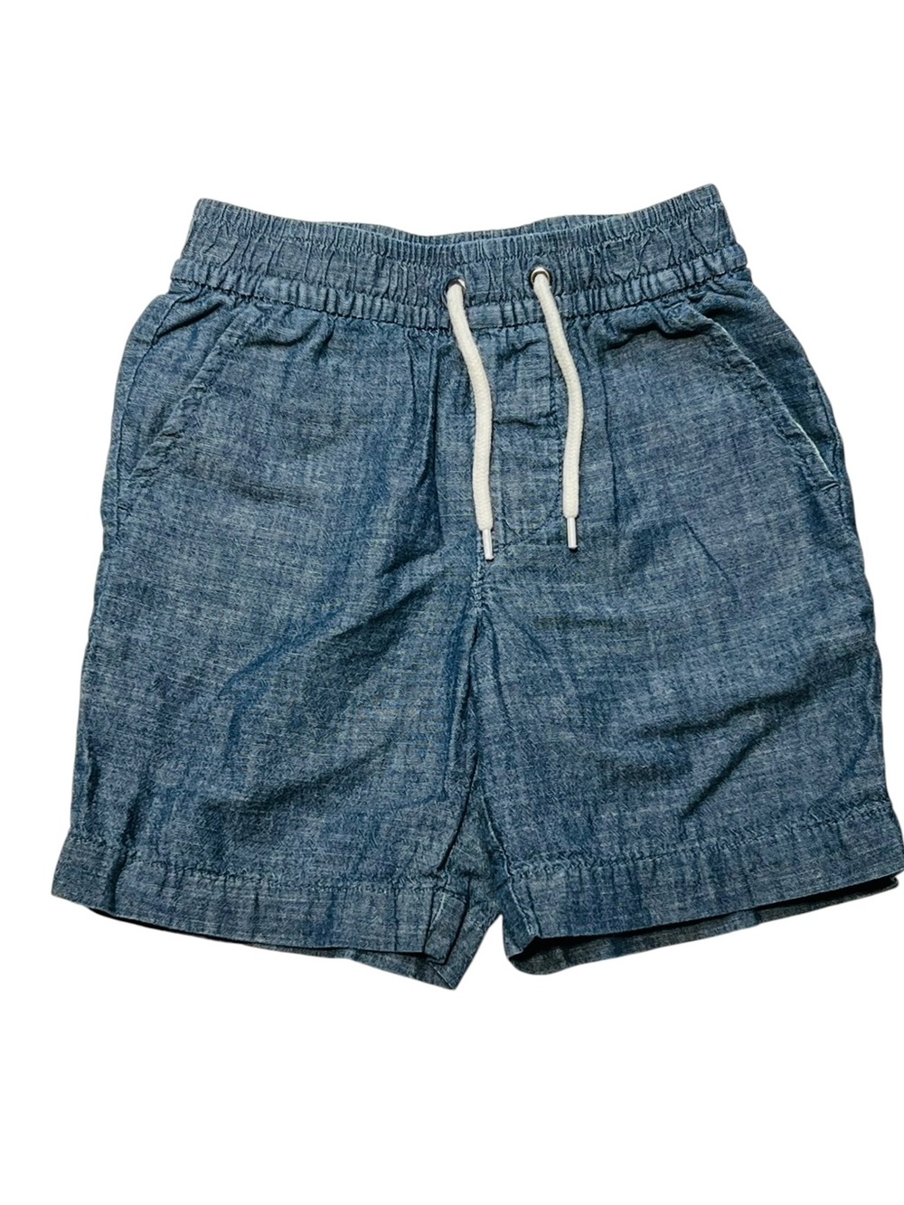 GAP Chambray Drawstring‎ Shorts - Denim Blue
